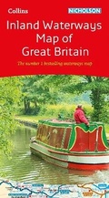 Cover: Collins Nicholson Inland Waterways Map of Great Britain - Nicholson