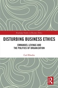 Cover: Disturbing Business Ethics - Routledge