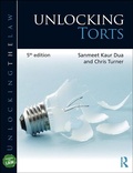 Cover: Unlocking Torts - Routledge