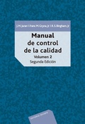 Cover: Manual de control de la calidad. Volumen 2 - Reverte