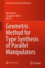 Cover: Geometric Method for Type Synthesis of Parallel Manipulators - Springer