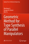 Cover: Geometric Method for Type Synthesis of Parallel Manipulators - Springer