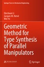 Cover: Geometric Method for Type Synthesis of Parallel Manipulators - Springer
