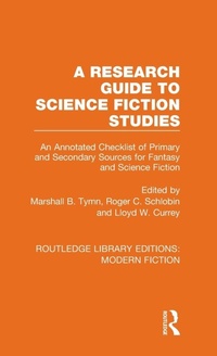 Enlarge image Cover: A Research Guide to Science Fiction Studies - Routledge