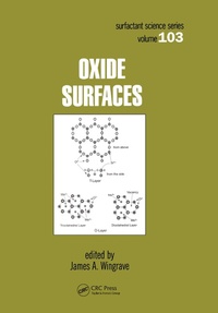 Abbildung von: Oxide Surfaces - CRC Press
