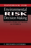 Abbildung von: Handbook for Environmental Risk Decision Making - CRC Press