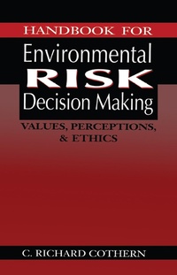 Abbildung von: Handbook for Environmental Risk Decision Making - CRC Press