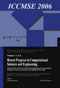 Cover: Recent Progress in Computational Sciences and Engineering (2 vols) - CRC Press