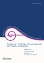 Cover: Finite or Infinite Dimensional Complex Analysis - CRC Press