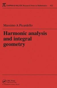 Abbildung von: Harmonic Analysis and Integral Geometry - Chapman & Hall/CRC