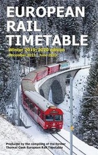 Enlarge image Cover: European Rail Timetable Winter 2019/2020 - European Rail Timetable Limited
