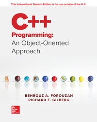 Enlarge image Cover: ISE C++ Programming: An Object-Oriented Approach - McGraw-Hill Education