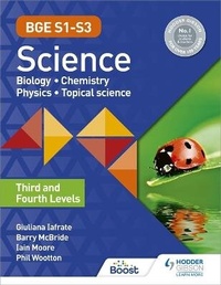 Enlarge image Cover: BGE S1-S3 Science: Third and Fourth Levels - Hodder Gibson