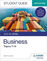 Abbildung von: AQA A-level Business Student Guide 2: Topics 7-10 - Hodder Education