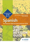 Cover: Pearson Edexcel International GCSE Spanish Study and Revision Guide - Hodder Education