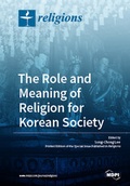 Cover: The Role and Meaning of Religion for Korean Society - MDPI