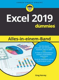 Abbildung von: Excel 2019 Alles in einem Band für Dummies - Wiley-VCH