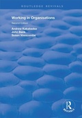 Cover: Working in Organisations - Routledge