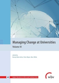 Enlarge image Cover: Managing Change at Universities - wbv Media