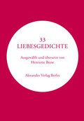 Cover: 33 Liebesgedichte - Alexander