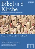 Cover: Bibel und Kirche / Macht und Kirche. Biblische Impulse - Katholisches Bibelwerk e.V.