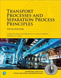 Abbildung von: Transport Processes and Separation Process Principles - Pearson