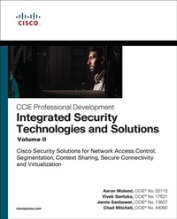 Abbildung von: Integrated Security Technologies and Solutions - Volume II - Cisco Press