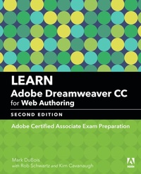 Abbildung von: Learn Adobe Dreamweaver CC for Web Authoring - Peachpit Press Publications