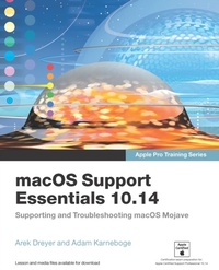 Abbildung von: macOS Support Essentials 10.14 - Apple Pro Training Series - Peachpit Press Publications