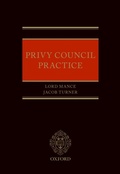 Cover: Privy Council Practice - OUP Oxford