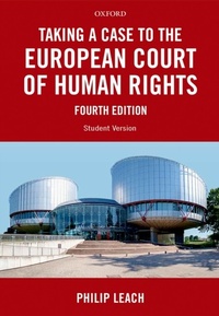 Enlarge image Cover: Taking a Case to the European Court of Human Rights - OUP Oxford