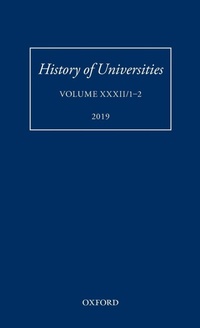 Enlarge image Cover: History of Universities - Oxford University Press