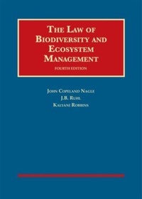 Bild: The Law of Biodiversity and Ecosystem Management - West Academic Press