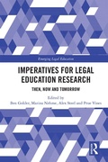 Cover: Imperatives for Legal Education Research - Routledge