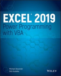 Abbildung von: Excel 2019 Power Programming with VBA - Wiley