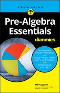 Abbildung von: Pre-Algebra Essentials For Dummies - Wiley
