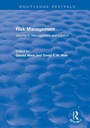 Cover: Risk Management - Routledge