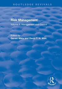 Abbildung von: Risk Management - Routledge