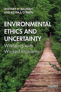 Abbildung von: Environmental Ethics and Uncertainty - Routledge
