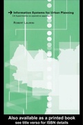 Cover: Information Systems for Urban Planning - CRC Press