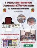 Cover: 3D Shape Games (A special Christmas advent calendar with 25 advent houses - All you need to celebrate advent) - Kindergarten Workbooks