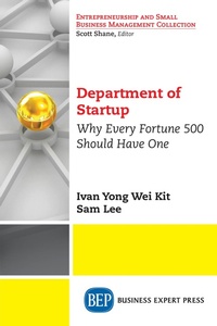 Enlarge image Cover: Department of Startup - Business Expert Press