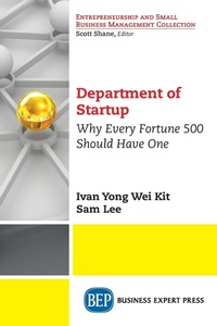 Enlarge image Cover: Department of Startup - Business Expert Press