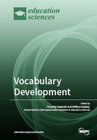 Enlarge image Cover: Vocabulary Development - MDPI