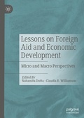 Cover: Lessons on Foreign Aid and Economic Development - Palgrave Macmillan