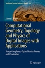 Cover: Computational Geometry, Topology and Physics of Digital Images with Applications - Springer