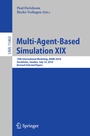 Cover: Multi-Agent-Based Simulation XIX - Springer