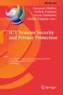 Cover: ICT Systems Security and Privacy Protection - Springer
