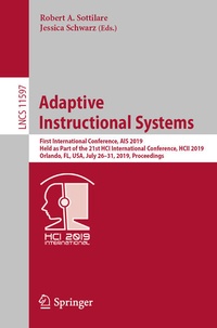 Enlarge image Cover: Adaptive Instructional Systems - Springer