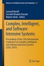 Cover: Complex, Intelligent, and Software Intensive Systems - Springer